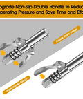 Amazon Akeoil grease gun coupler and tips, 2 pcs, 12000 PSI leak-proof, fits 1/8 in NPT grease guns