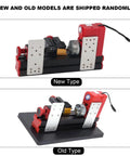 High Speed Mini Motorized Lathe Machine 20000Rpm 24W Compact Power Tool for Metal Wood Plastic shown in new and old model types.