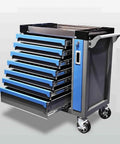 Rolling Tool Cart With Wheels Heavy Duty Tool Chest And Cabinet With Anti Tip System Mobile Tool Organizer For Garage Warehouse And Workshop Durable Storage Solution For DIYers And Pros