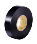 Roll of 10 Pack Black Waterproof Electrical Tape Three Quarter Inch by Sixty Six Feet Pro Grade Industrial UL CSA Listed High Temp Vinyl Tape.