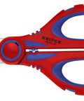 Electricians Shears With Ferrule Crimp Area Up To 6 Square Millimeters, 6.25 Inch Pro Grade Stainless Steel Blades With Fine Serration