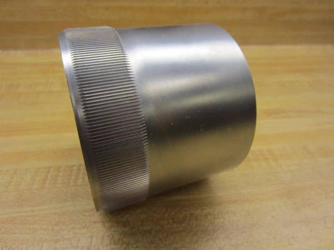 Side view of Beefy HDC-2M-120-2A Gear Assembly With 6 Bolt Cup And Ring for Precision Motion Control, metallic component on wood surface