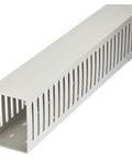 Open Slot Cable Management Raceway With Cover For Office And Server Rooms Heavy Duty PVC Wire Duct Hider UL Listed TAA