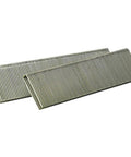 Top Shelf Heavy Duty Collated Wire Staples Built Tough With Rust Proof Galvanized Coating And Razor Sharp Chisel Tips For Stress Free Driving Every Day, 18 Gauge 3/4 X 1/4 Crown, Bulk 5000 Count Box in two strips.