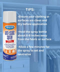 Residue Free Anti Static Spray To Cut Static Cling And Eliminate Static Shock On Clothes Carpets Rugs Furniture Drapes And Electronics With Safe Easy Mist For Everyday Home Use 6 Oz bottle with usage tips and closet backdrop