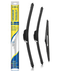 High Performance Windshield Wiper Blades For Hyundai Palisade 2020 2021 2022 2023, set of three blades on packaging.