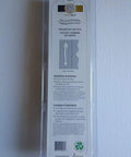Packaging for 10 Inch Ornamental Gate Pull Handle in Black, showing installation instructions and product details.