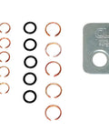 No Sweat Replacement Friction Rings And O Rings For 3/8 Inch Milwaukee Cordless Tools Includes Patented Clipkey Installation Tool and rings