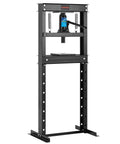 20 Ton H Frame Hydraulic Shop Press Built Tough For Heavy Duty DIY And Industrial Use With Stable Power Output Pro Grade Steel Frame Ideal For Bearings Bushings Ball Joints Press Fittings And More, black steel frame