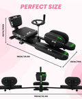 Heavy Duty Leg Split Stretcher Machine For Flexibility And Hip Stretching, 550 Lbs Capacity, Home Gym Equipment For Yoga Dance Martial Arts, Steel Frame With Memory Foam Leg Pads And Leather Backrest, 98cm dimensions shown