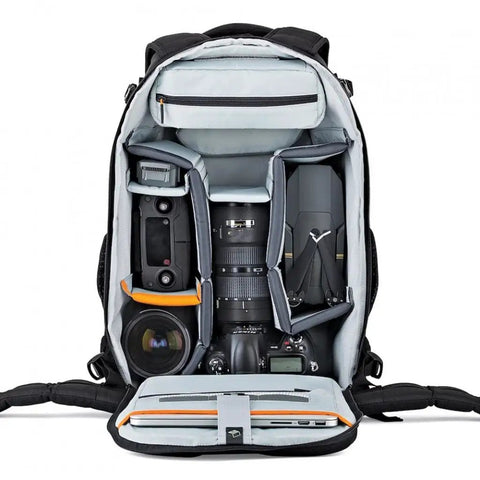 Pro DSLR Camera Backpack With Anti Theft Design For Mirrorless And Digital Gear, Fits 400mm Or 500mm Telephoto, One To Two Extra Bodies, Four To Six