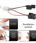 VCM Muzzler Harness Disable Kit For Honda Accord Pilot Odyssey Ridgeline Fits Honda Models with connectors and resistors