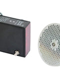 IP67 Waterproof Photoelectric Beam Sensor For Gates And Garage Doors, Universal 10-30V DC, front view with reflector