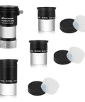 Eyepiece Kit Must Have For 1.25 Inch Telescopes With Plossl Eyepieces 4mm 10mm 25mm And 2X Barlow Lens FMC Fully Coated Bundle