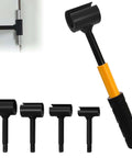 4 In 1 Door Hinge Adjustment Tool for Cabinet Doors FurUlixty 0.55 to 0.98 Inch Anti Slip C Wrench with Threaded Handle