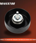Idler Pulley For Chevy Silverado Tahoe Express 1500 2500 3500 GMC Sierra Yukon Savana Hummer H2 4.8L 5.3L Replaces 419602 89006