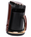 Turkish Coffee Maker Machine 550W Electric Pot With Cup For Rich Turkish And Greek Coffee, compact and durable design.