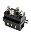 Beefed-Up 12V 500A Winch Solenoid Relay Contactor For 8000 To 15000 Lb ATV UTV Winches Dual Direction Power Relay