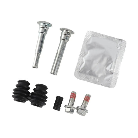 Top Tier Front Brake Caliper Guide Pin Kit With Heavy Duty Metal Slider Pins And Smooth Bushings For MK7 Service 2008 To 2022 OEM Match