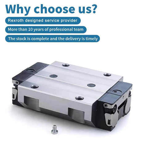 FLS Extended Slider Guide Block, Slide Unit Ball Bearing, Parts R165381420, precision linear guide block