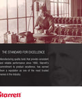 Starrett worker in workshop manufacturing quality tools with a focus on precision and reliability since 1880.