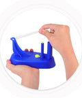 Hands On Inertia Pendulum Demonstrator For Newtonian Mechanics Experiments In Physics Classrooms Lab Gear in blue