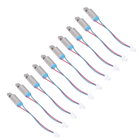 Micro Coreless Vibration Motor 6mm x 12mm, DC 1.5V To 3V Mini Vibration Engine, 12000 RPM Pack Of 10 Motors image