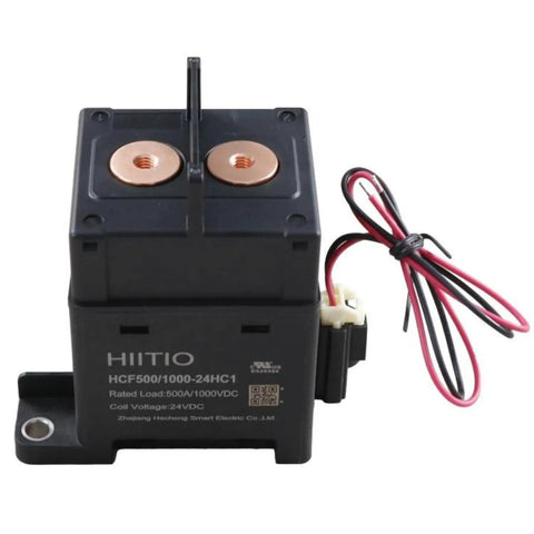 Professional Grade 500A 1000V DC Contactor Featuring A Ceramic Seal That Is Built Like A Tank For EV Charging Stations And Solar Energy Storage