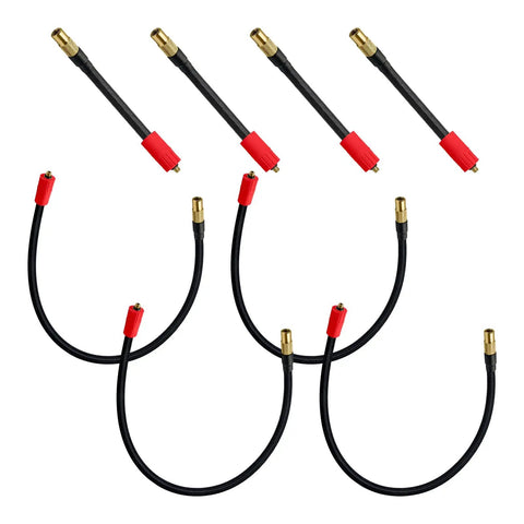 Premium Heavy Duty Stainless Steel Braided Air Compressor Hose With Heat Shield And Leak Proof O Rings For Robust 300 Psi Performance Pro Shop Ready Built Tough For Mechanics And Hot Rod Fans Requiring Zero Failure Rate And No Burn Hazards., black braided air compressor hose with brass fittings shown in multiple lengths