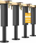 Heavy Duty Adjustable Bed Support Legs Stop Wobbly Frames Dead In Their Tracks And Silence Nasty Creaks On Queen Or King Beds with steel structure.