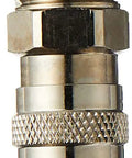 Brass Quick Disconnect Coupler For Air Hoses And Airbrush Setups Converts Any Standard Hose To A Fast No Fuss Quick Connect