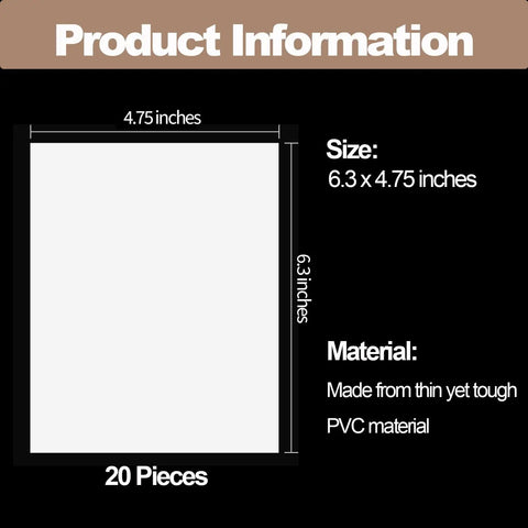 White Self-Adhesive Vinyl Siding Patch Kit With 20 Patches each measuring 6.3 x 4.75 inches made of durable PVC material