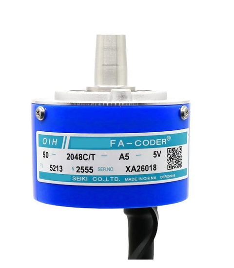 Elevator Encoder For Precise Position Feedback In Lift Systems And Industrial Automation 2048 CPR 5V blue encoder