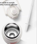 Insulated Stainless Steel Water Bottle 1300ml Leakproof Travel Cup That Keeps Drinks Hot Or Cold For All Day Hydration internal view
