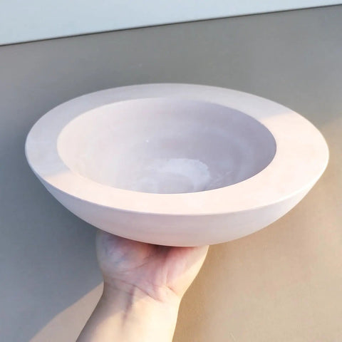 Large Round Silicone Mold for Resin and Concrete Projects Irregular Bowl Style Storage Tray Candle Holder Succulent Planter Jewelry