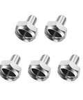 F Type Terminator Caps 5 Pack With 75 Ohm Resistor For Unused Coax Ports Signal Saver For Splitters Amplifiers Wall Plates TV Antennas