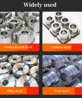 End mill material options: prehardened steel, carbon steel, alloy steel, and tool steel