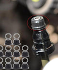 All In One Universal Brake Clutch Slave Master Cylinder Pipe Connector Joint Clip Seal Gasket Repair Kit For VW Audi BMW No Fuss Install With Premium Rubber black rubber seal on cylinder pipe connector for brake clutch repair
