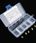 12 Piece M4x0.7 Thread Repair Kit With Self Thread Inserts Drill And Installation Tool in plastic case