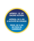 Approx. 18' of racing action for Sonic Racing CrossWorlds Slot Car Track Set