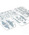 Plastic components of ProfiPACK Sweet 1 To 48 Spitfire Mk IXe Model Kit With Pre Painted Masks Photo Etch Decals And Plastic Components