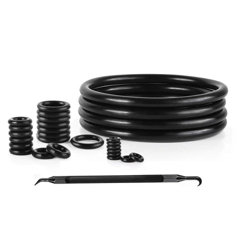 Kegging Gasket Kit For Corny Kegs 28 Piece O Ring Replacement Set With Ball Lock Post Gaskets Dip Tube Seals and Tool
