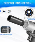 Half Inch Drive Impact Socket 22mm 6 Point Cr-Mo Deep Socket 78mm Length Heavy Duty Black Phosphide Finish on impact wrench