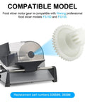 Motor Gear Replacement For Food Slicer FS150 FS-150 FS155 Direct Replacement Part 026599 26599 Easy Install For Quick Meat Slicer Repair No Fuss Easy Fix That Keeps It Running, nylon gear for Waring slicer