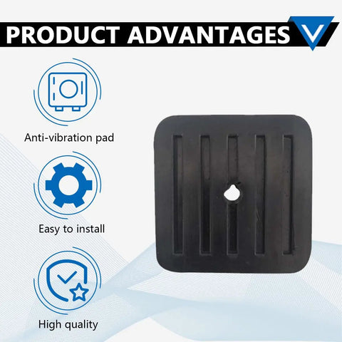 Four Pack Mini Split Anti Vibration Pads For Air Conditioners Shock Pads And Wall Mount Bracket Rubber Isolator Pads for HVAC.