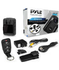 Portable Body Camera For Security Pros Gear Up With Wireless Wearable HD Video And IR Night Vision Built In Rechargeable Battery LCD Display 16GB Memory Easy USB File Transfer showing camera, accessories, and packaging.