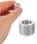 Top Tier 2 Pack Motorcycle Cam Chain Tensioner And Extender Adjuster For Suzuki Bikes showing metal body parts held in hand.