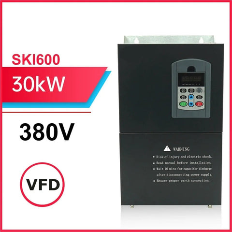 380V 30KW Variable Frequency Drive VFD Inverter For Motor Speed Control Pro Grade Industrial Power Converter For Smooth Reliable Machine Performance Plug And Play Installation, SK1600