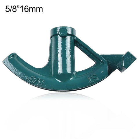 Heavy-Duty Manual Tube Bender Steel Conduit Pipe Bending Tool For Copper Aluminum Pipes Handheld Bender Wrench, green, 5/8 inch.