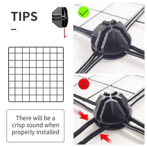 Installation tips for Sturdy 14 By 14 Inch Wire Cube Storage Organizer With 25 Cube Modular Shelving Unit Stackable Bookcase